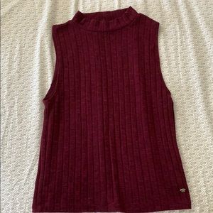 American Eagle Outfitters Turtleneck Tank Top